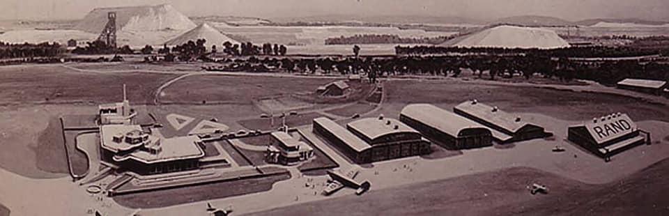 Old photo of Rand Airport via the Johannesburg Heritage Foundation