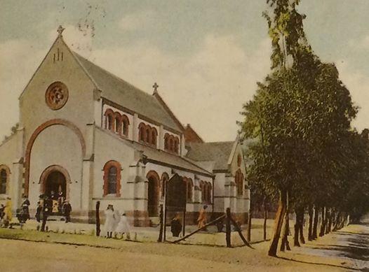 Old postcard of St John the Divine - source unknown