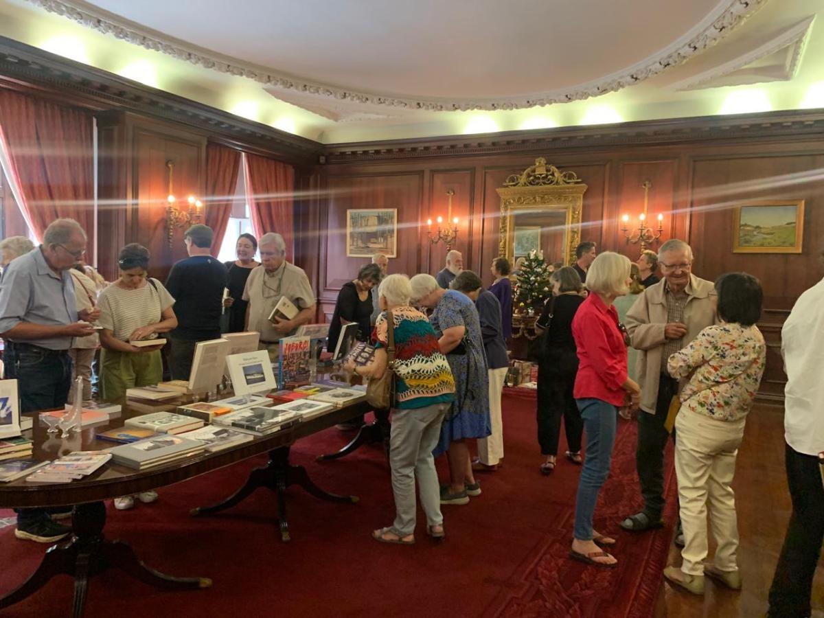 Opening of the JHF Book Room 2025 via Kathy Munro