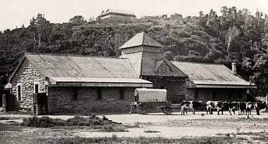 Port Alfred Station with clocktower - Kowie Museum