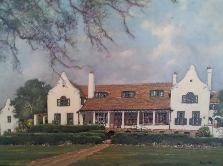 Painting of Bedford Court