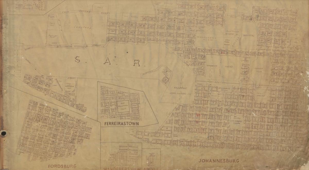 Portion of Holmdens Mapbook (pg 3)