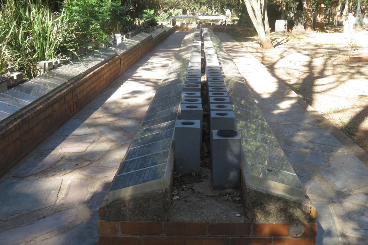Restoration of the Ash Walls Braamfontein Cemetery - Sarah Welham - 2024
