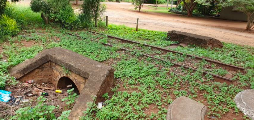 Restored remnants of the old Selati line in Komatipoort - Mpumalanga Heritage