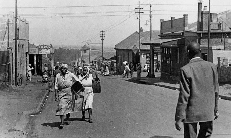 Sophiatown archive shot via Lucille Davie