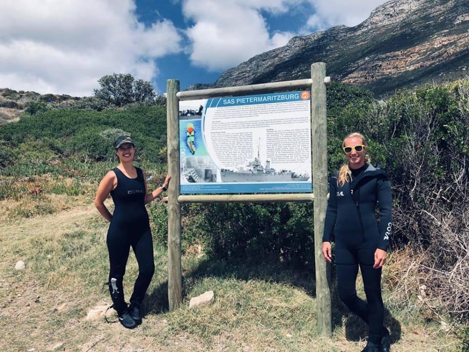 The sign on the slipway at Miller's Point providing information about the wreck. - SAHRA MUCH Unit