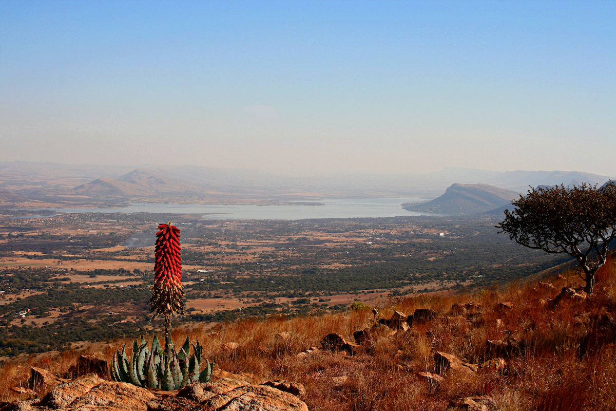 View of Harties from above - MACH