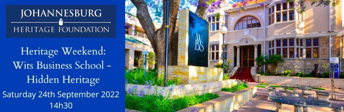 Wits Business School Heritage Tour - 24 September 2022