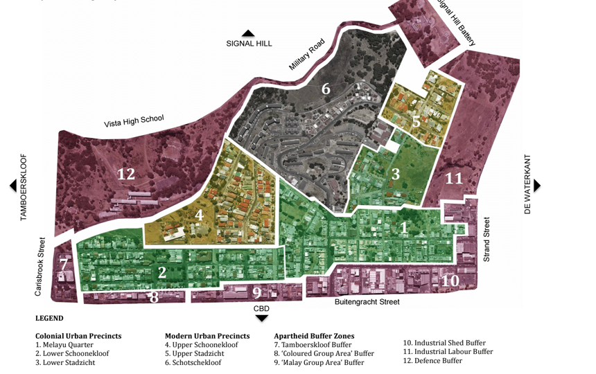 Bo Kaap Cultural Landscape Map
